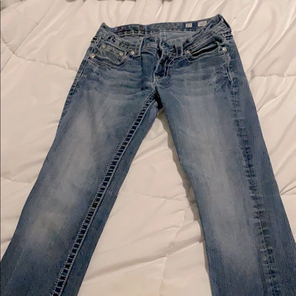 Miss me boot leg jeans